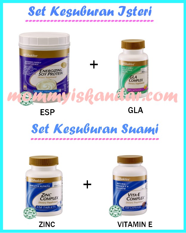 Set Kesuburan Shaklee